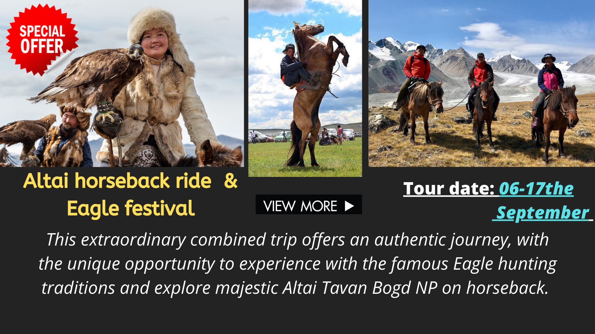 Altai nomads travel